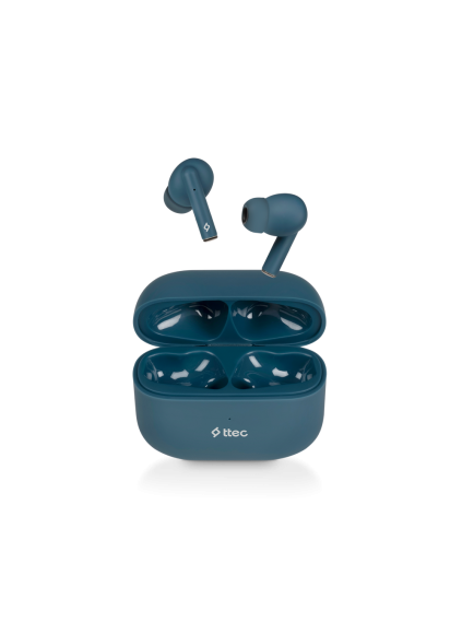 ttec AirBeat Tone Gerçek Kablosuz TWS Bluetooth Kulaklık Kozmik Mavi
