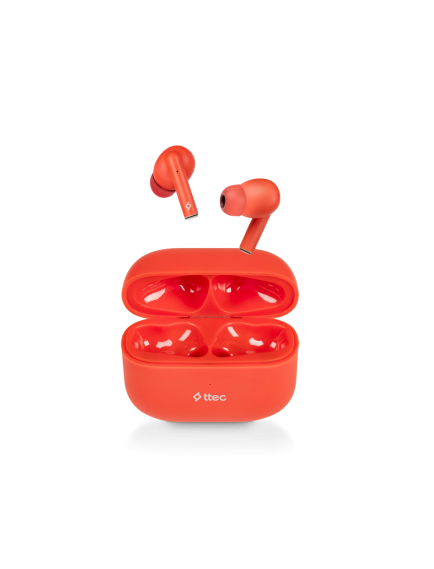 ttec AirBeat Tone Gerçek Kablosuz TWS Bluetooth Kulaklık Nar Çiçeği