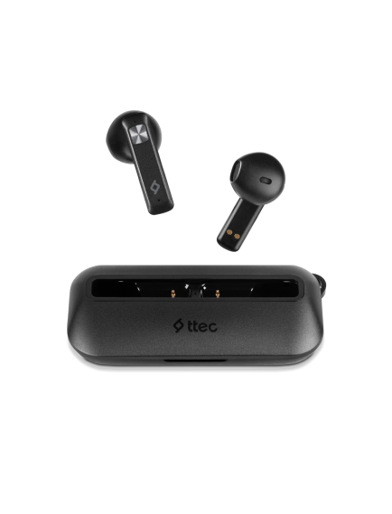 ttec AirBeat UltraSlim Gerçek Kablosuz TWS Bluetooth Kulaklık Uzay Grisi