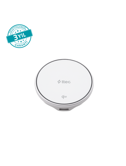 ttec AirCharger M Pro Qi2/MagSafe Özellikli 15W iPhone/Android Kablosuz Hızlı Şarj Aleti
