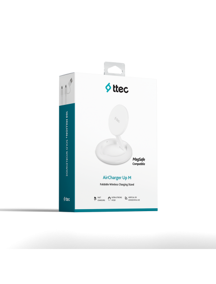 ttec AirCharger Up M MagSafe Uyumlu Kablosuz Şarj Standı