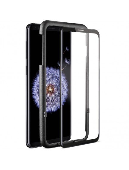 ttec AirGlass EdgeColor Kit Sam.S9 Cam Ekran Koruyucu ve Kolay Uygulama Kiti Siyah