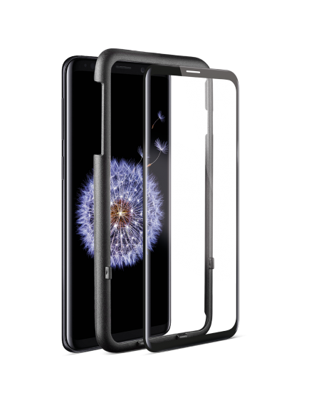 ttec AirGlass EdgeColor Kit Sam.S9 Cam Ekran Koruyucu ve Kolay Uygulama Kiti Siyah