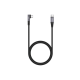 ttec AlumiCable USB-C USB-C 60W PD/QC 90° L Tasarımlı Gamer Oyuncu 150cm Hızlı Şarj/Data Kablosu Siyah