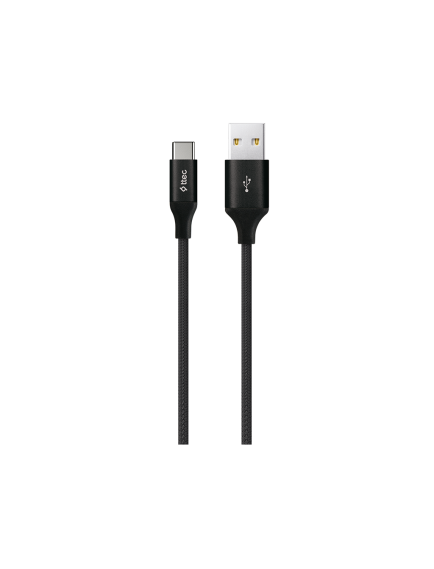 ttec AlumiCable XXL USB-A -USB-C Şarj Kablosu 3mt. Siyah