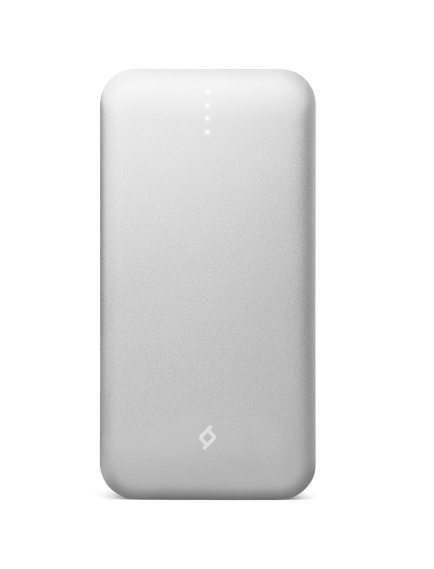 ttec AlumiSlim+ 10.000 mAh Dahili Kablolu Taşınabilir Şarj Aleti / Powerbank Uzay Grisi