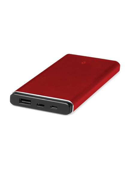 ttec AlumiSlim 10.000mAh Taşınabilir Şarj Aleti / Powerbank Kırmızı