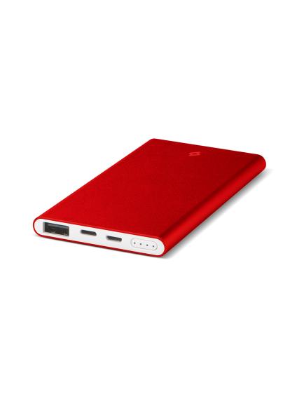 ttec AlumiSlim S 5.000mAh Taşınabilir Şarj Aleti / Powerbank Kırmızı
