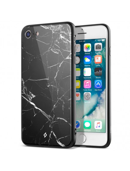 ttec ArtCase Koruma Kılıfı iPh. 8/iPh. 7- Siyah Mermer