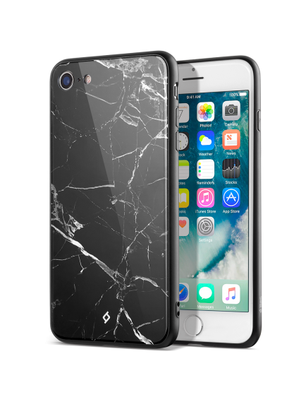 ttec ArtCase Koruma Kılıfı iPh. 8/iPh. 7- Siyah Mermer