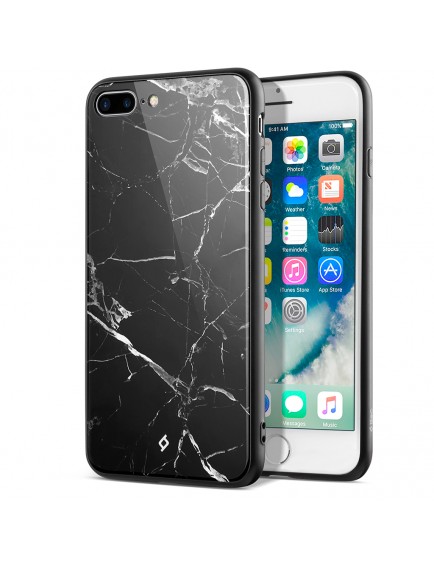 ttec ArtCase Koruma Kılıfı iPh.8 Plus/7 Plus- Siyah Mermer