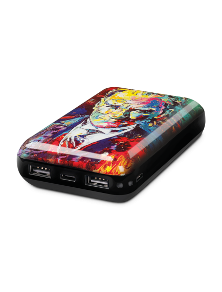 ttec ArtPower Atatürk Renkli Portre 10.000 mAh Taşınabilir Şarj Aleti / Powerbank Siyah