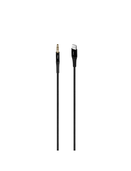 ttec Aux - USB-C Ses Kablosu 100cm Siyah