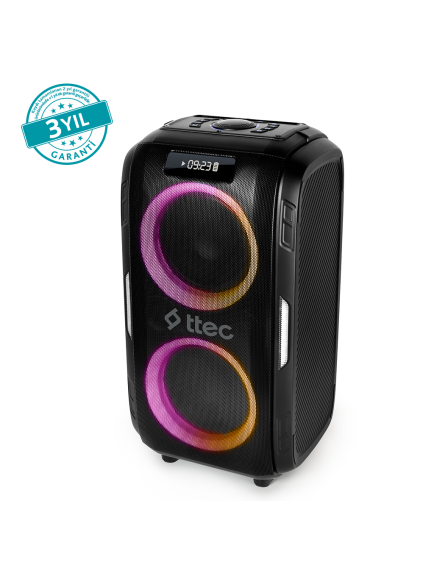 ttec Carnival Pro 120W Taşınabilir Kablosuz Bluetooth Parti Hoparlörü