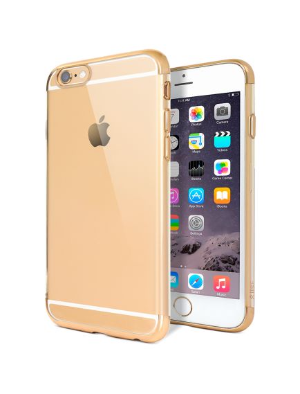 ttec ChromeClear Koruma Kılıfı iPh.6s Plus/6 Plus Altın