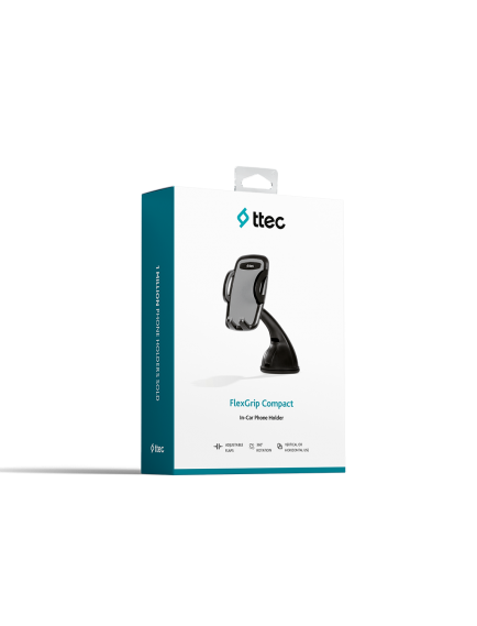 ttec FlexGrip Compact Araç İçi Telefon Tutucu