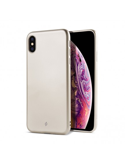 ttec Glitz Koruma Kılıfı iPhone XS Max Altın