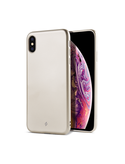ttec Glitz Koruma Kılıfı iPhone XS Max Altın