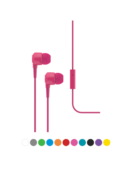 ttec J10 Mikrofonlu Kulakiçi Kulaklık 3.5mm Pembe