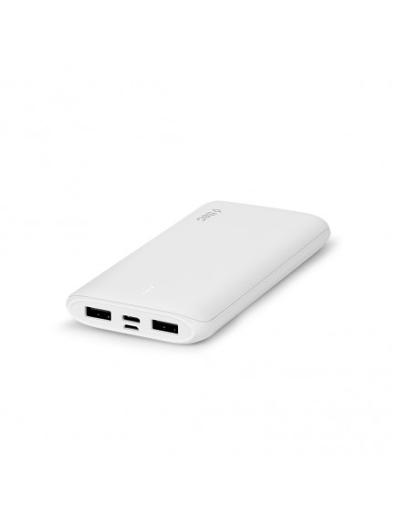 ttec PowerSlim Duo 10.000mAh Taşınabilir Şarj Aleti / Powerbank Beyaz