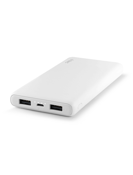 ttec PowerSlim S Trio 10.000mAh Taşınabilir Şarj Aleti / Powerbank Beyaz