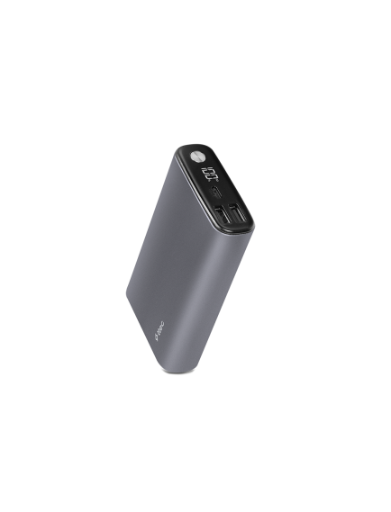 ttec ReCharger Pro LCD 15.000mAh  PD 65W  Taşınabilir Hızlı Şarj Aleti/Powerbank 2BB216 Uzay Grisi