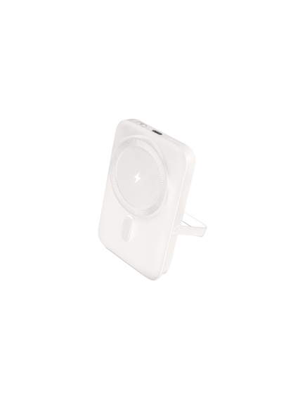 ttec ReCharger Pro M 10.000mAh MagSafe Uyumlu PD 20W Stantlı Kablosuz Taşınabilir Hızlı Şarj Aleti/Powerbank 2BB221 Beyaz