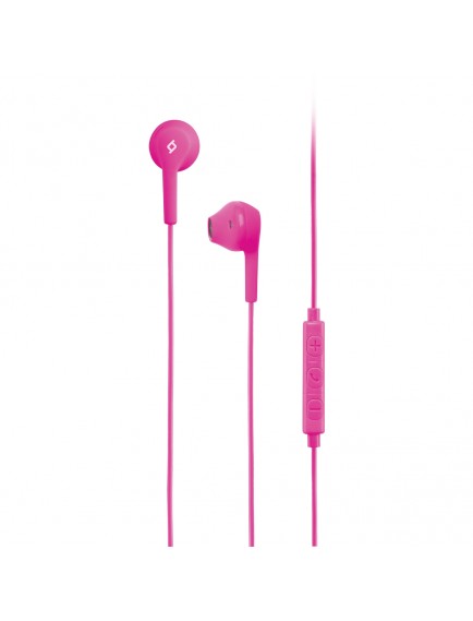 ttec Rio Kumandalı ve Mikrofonlu Kulakiçi Kulaklık Pembe