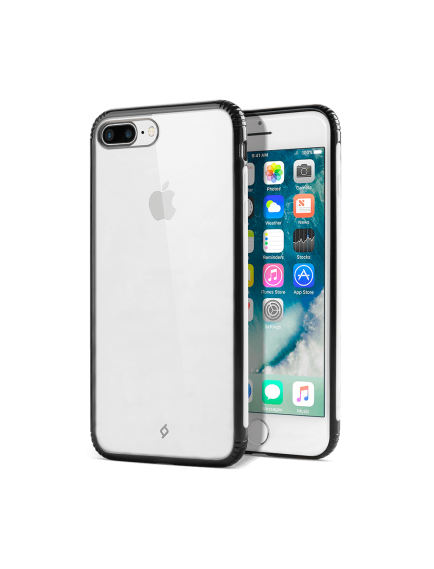 ttec SlimGuard Koruma Kılıfı iPhone 8 Plus Siyah Gri