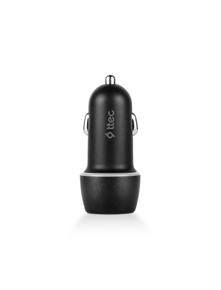 ttec SmartCharger 2.1A Araç Şarj Aleti + Trio Kablo Siyah