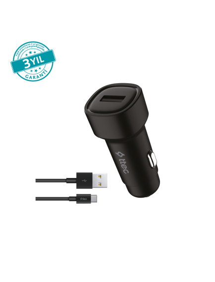 ttec SmartCharger 2.4A Araç Şarj Aleti  + Micro USB Kablo