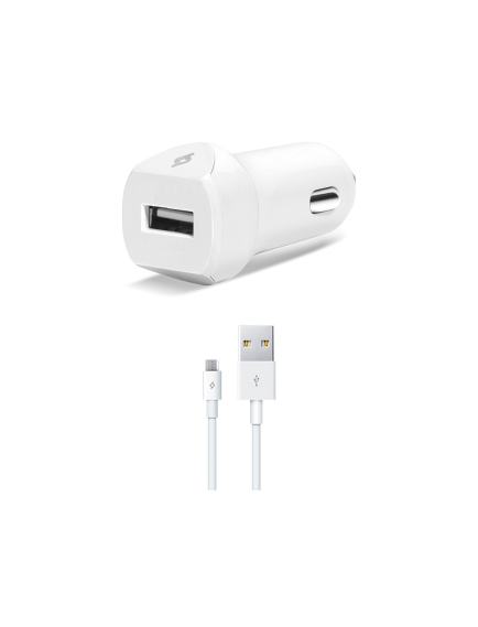 ttec SpeedCharger 2.1A Araç Şarj Aleti Micro USB Beyaz