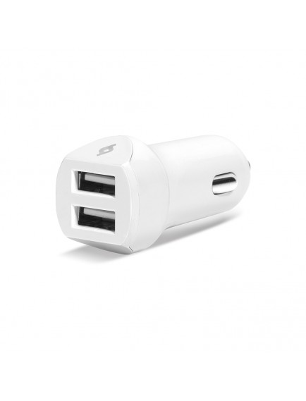 ttec SpeedCharger Duo 3.1A Araç Şarj Aleti Çift USB  (Kablosuz) Beyaz