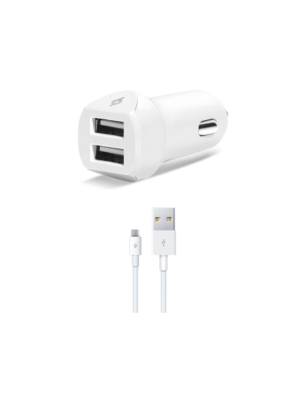 ttec SpeedCharger Duo 3.1A  Araç Şarj Aleti Çift USB Micro USB Kablolu
