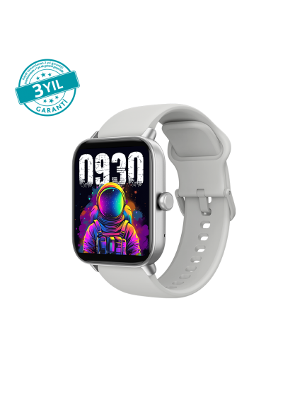 ttec Tempus 46 mm  Dikdörtgen Kasa Akıllı Saat 2SW01 Gri