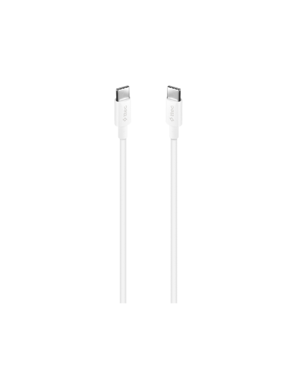 ttec USB-C - USB-C 120cm 60W PD/QC Hızlı Şarj/Data Kablosu Beyaz Beyaz