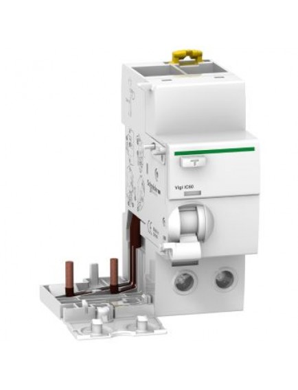 Schneider Vigi iC60 - toprak kaçağı eklenti bloğu - 2P - 63A - 300mA - AC tipi