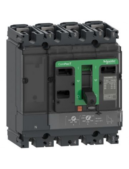 Schneider ComPacT Şalter NSX100F 36kA AC 4P3D 80A TMD