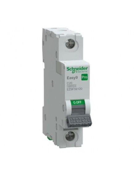 Otomatik Sigorta, Easy9 Pro, 10kA, C-Eğrisi, 1-Kutup, 20A
