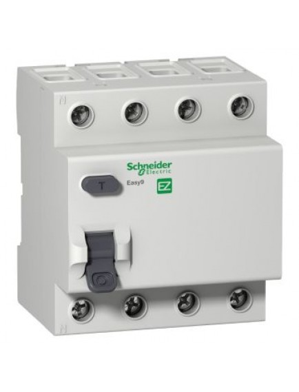 Schneider Kaçak Akım Koruma Rölesi, Easy9, AC Tipi 300mA, 4-Kutup, 25A