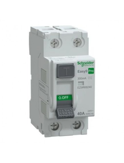 Schneider Kaçak Akım Koruma Rölesi, Easy9 Pro, AC Tipi 300mA, 2-Kutup, 40A