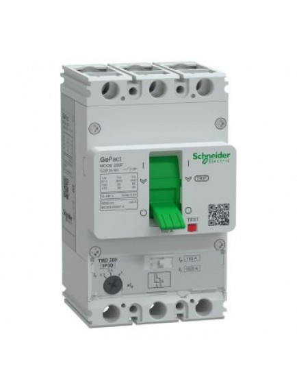Schneider GoPact Şalter 200B, 3P3D 36kA AC 160A TMD Ayar Sahalı