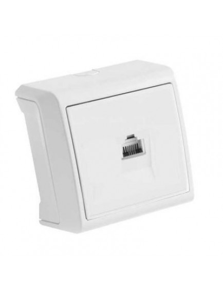 Viko Vera Beyaz Tekli Nümeris Cat3 90681013