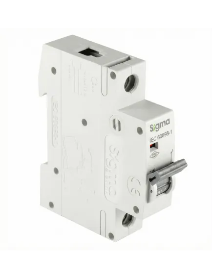 Sigma 1P 6kA SKD 6000 Yüksek Akım Otomatik Sigorta - C Tipi (80A-125A Seçenekli)