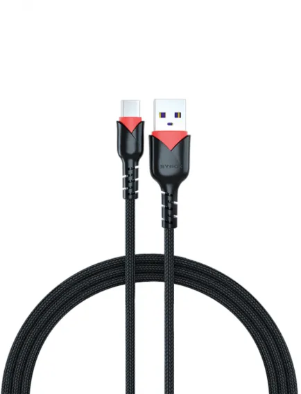 Type-C Ladekabel 1 Meter 2.0A Geflochten Syrox C92