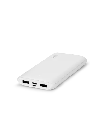 ttec PowerSlim Duo 10.000mAh Taşınabilir Şarj Aleti / Powerbank Beyaz