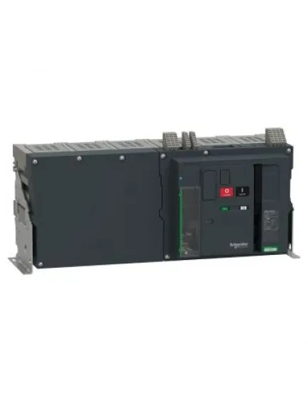 Schneider Devre Kesici, MasterPacT MTZ3 50H1 Sabit, 3P, 5000A, 100KA/440VAC, MicroLogic 2.0E Aktif, Manuel