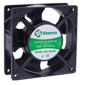 Çetinkaya V04 120 001 Pro Kompak AC Fan 120x120x38 B...