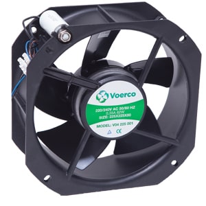 Çetinkaya V04 225 001 Rulmanlı AC Fan 225x225x80mm 2...
