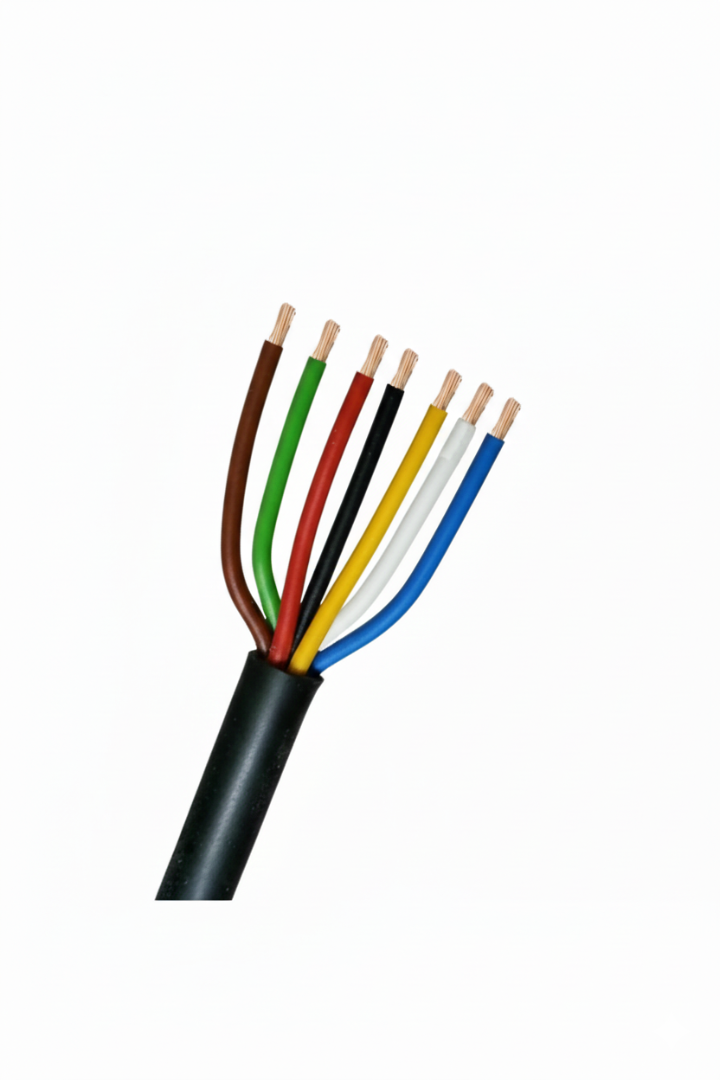 Öznur 7x2.5 PVC İzoleli, Çok Damarlı, İnce...